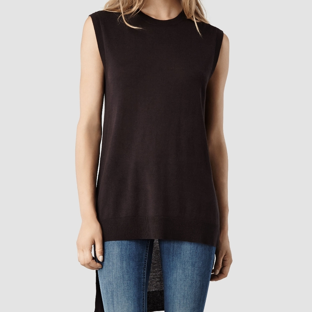 AllSaints. Beck Tank. Size US 4